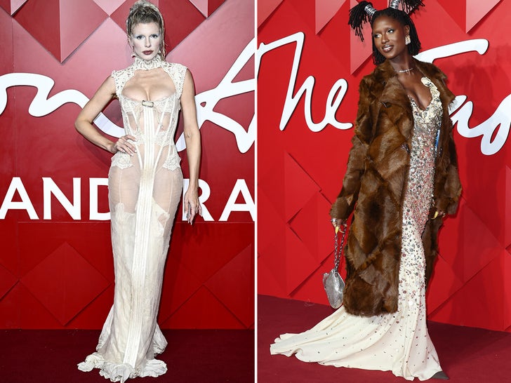 Rihanna and A$AP Rocky Couple Up at London Fashion Awards