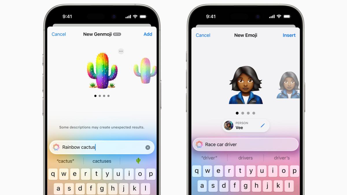 How you can use Genmoji to make your personal customized emojis