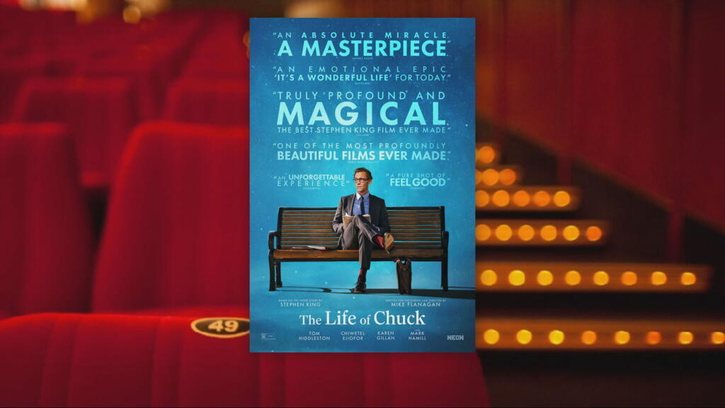 Film show: Tom Hiddleston brings a gentle touch to 'The Life of Chuck'