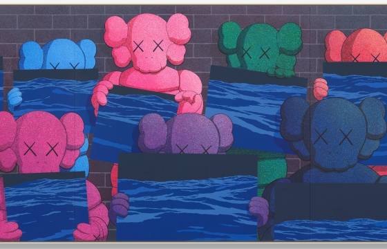 Juxtapoz Magazine – KAWS Does THERAPY