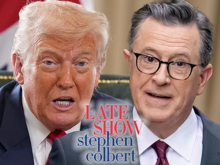 President Trump Says He Didn’t Get Stephen Colbert’s Talk Show Canceled