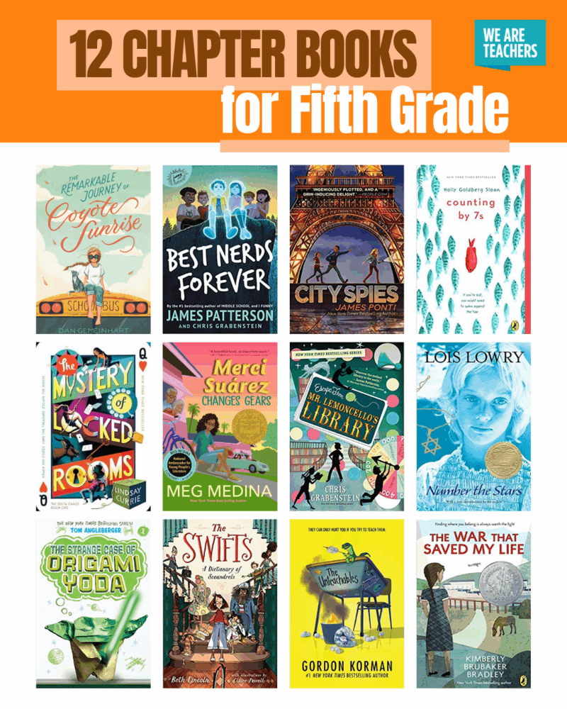 30 Chapter Books for 5th Graders, as Recommended by Teachers