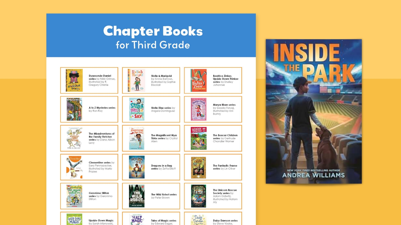 32 Chapter Books for third Graders, Really helpful by Lecturers