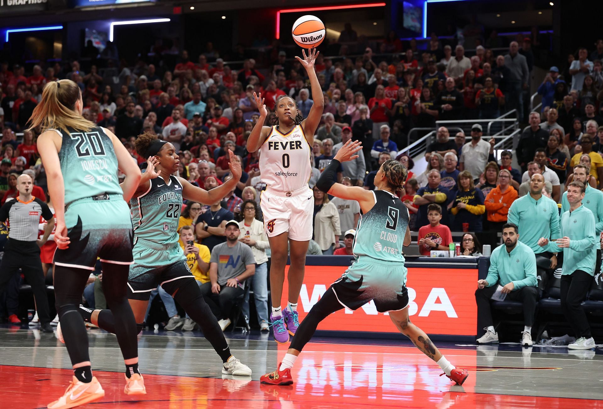 Indiana Fever vs New York Liberty Game Player Stats and Box Score for July 22