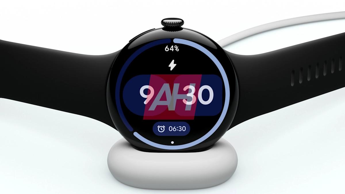 The Pixel Watch 4 might charge via a wireless charging stand