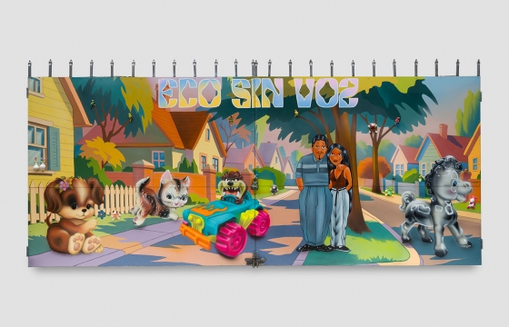 Juxtapoz Magazine – “Los Encuentros” Brings Together 5 Latinx Artists in Group Exhibition @ Ballroom Marfa