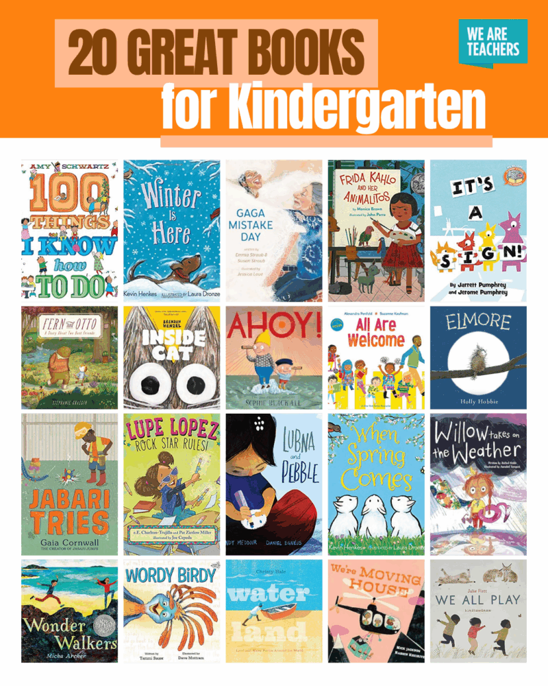 77 Best Kindergarten Books That Belong on Your Shelves