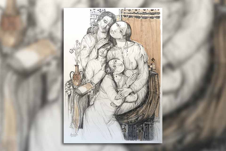 Sketch Me a Happy Palestine, by Kebir M. Ammi