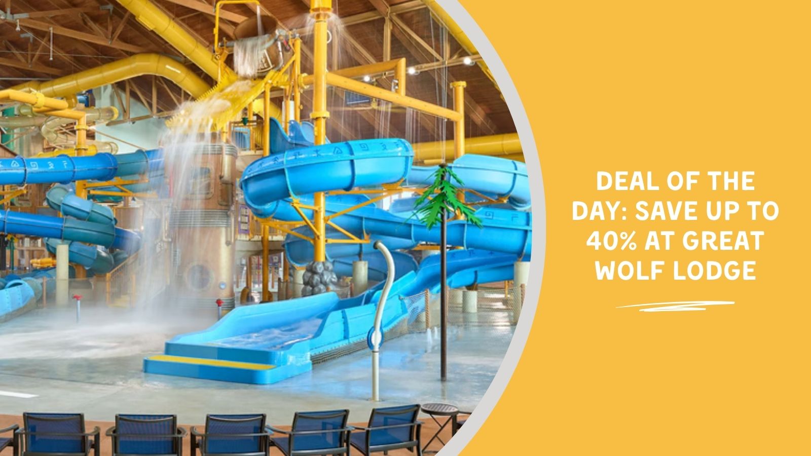 Deal of the Day: Save Up to 40% at Great Wolf Lodge