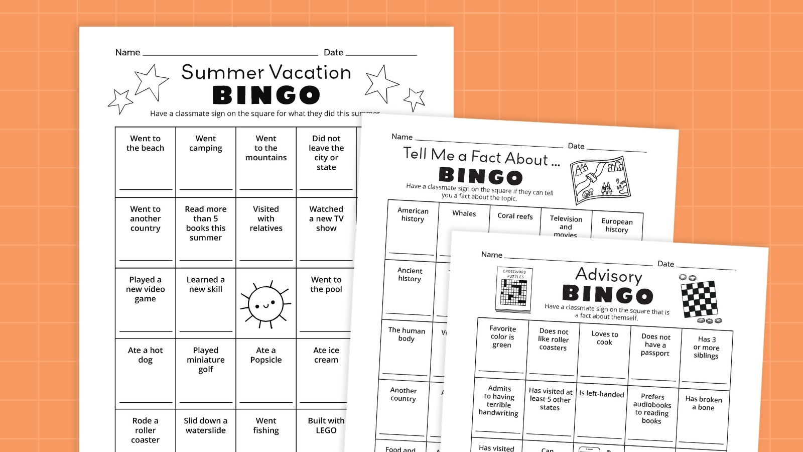 Icebreaker Bingo (Free Obtain)