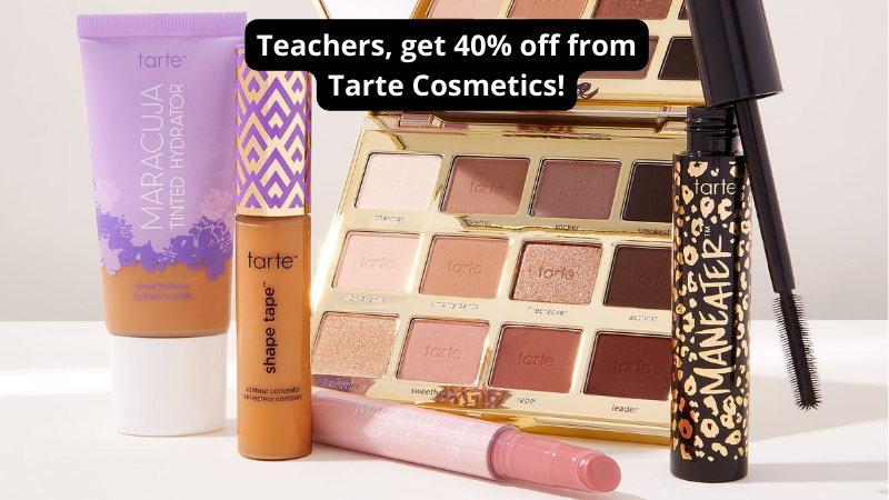 Save 40% With This Tarte Teacher Discount!