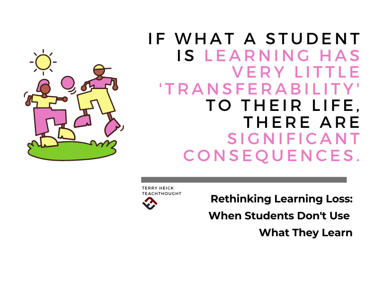 When Students Don’t Use What They Learn