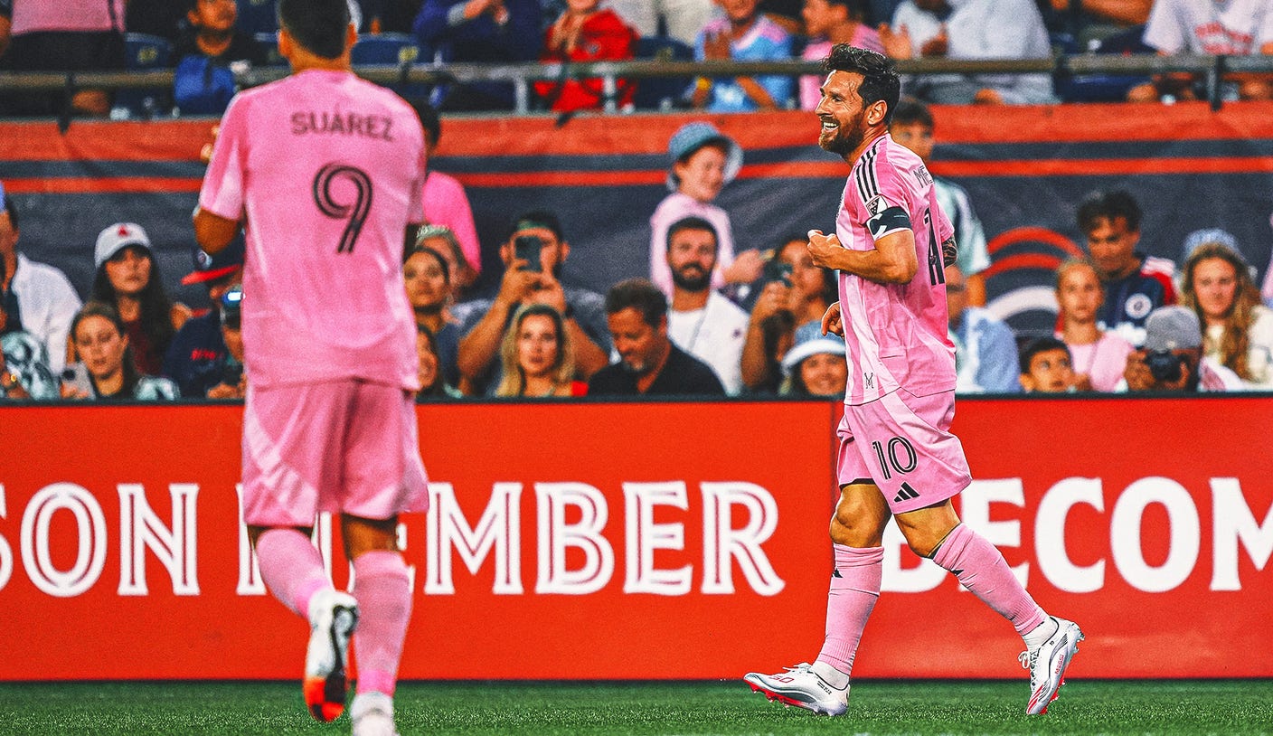 Lionel Messi Makes MLS History With 4th Straight Multi-Goal Match For Inter Miami