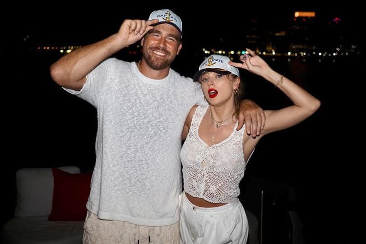 Travis Kelce Shares Intimate Photos of Romance with Taylor Swift