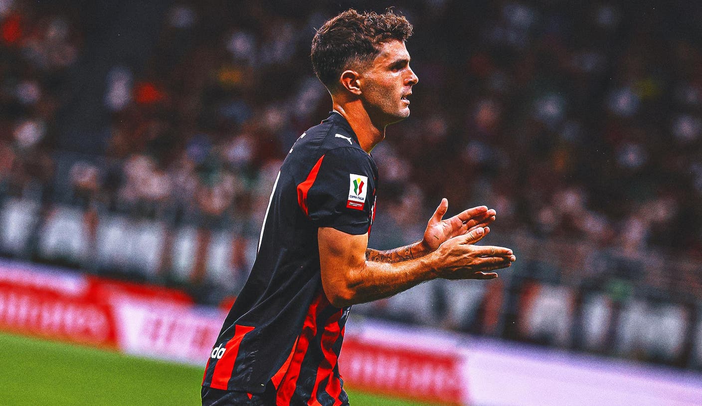 Christian Pulisic Scores as AC Milan Beats Bari 2-0 in Italian Cup Opener