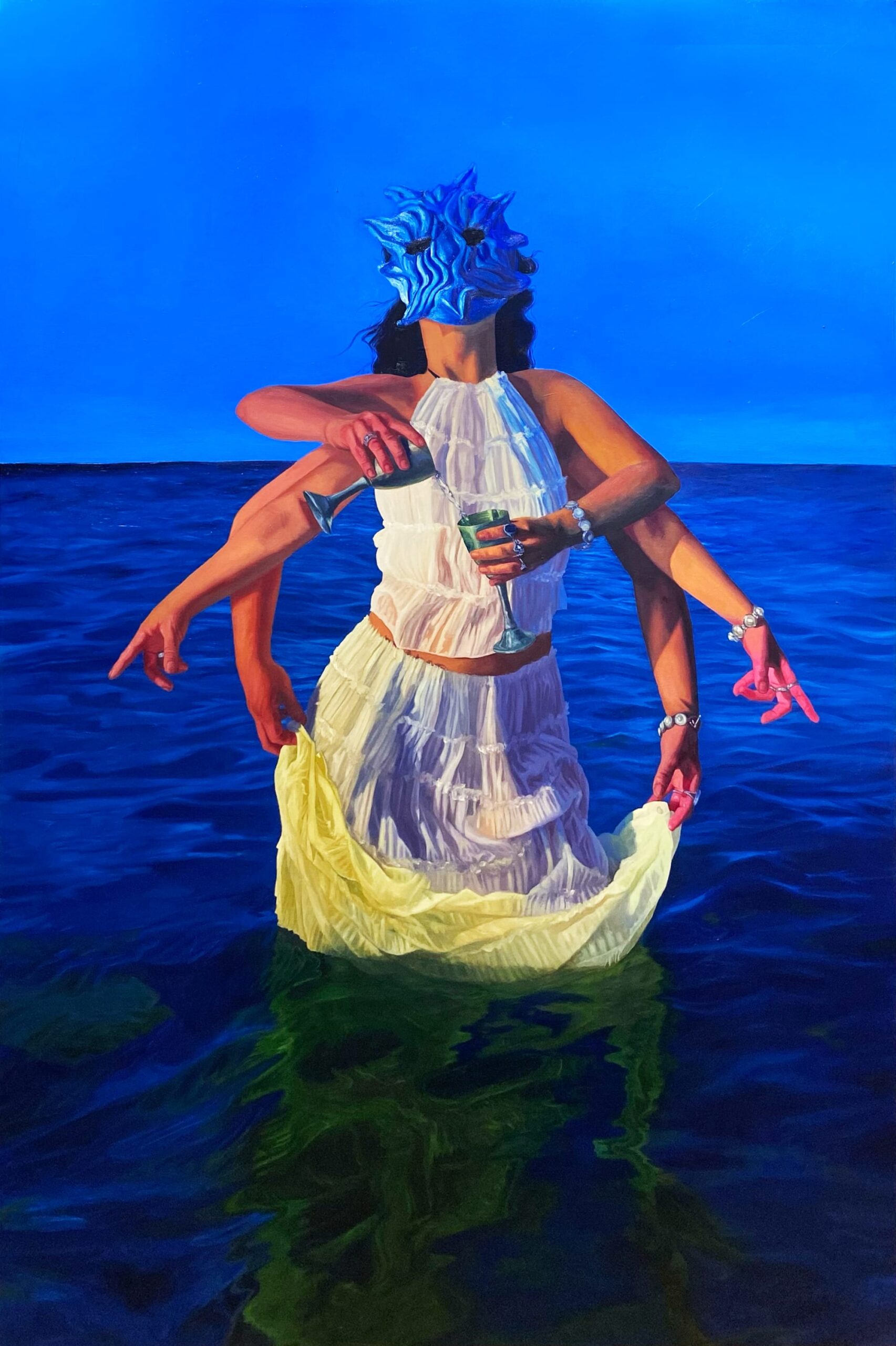 Isabella Mellado Summons Sins and Desire in Her Tarot-Inspired Paintings — Colossal