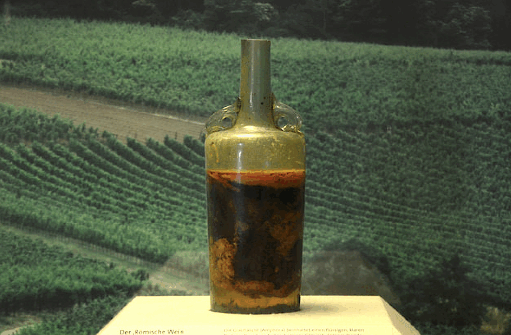 The Oldest Unopened Bottle of Wine in the World (Circa 350 AD)