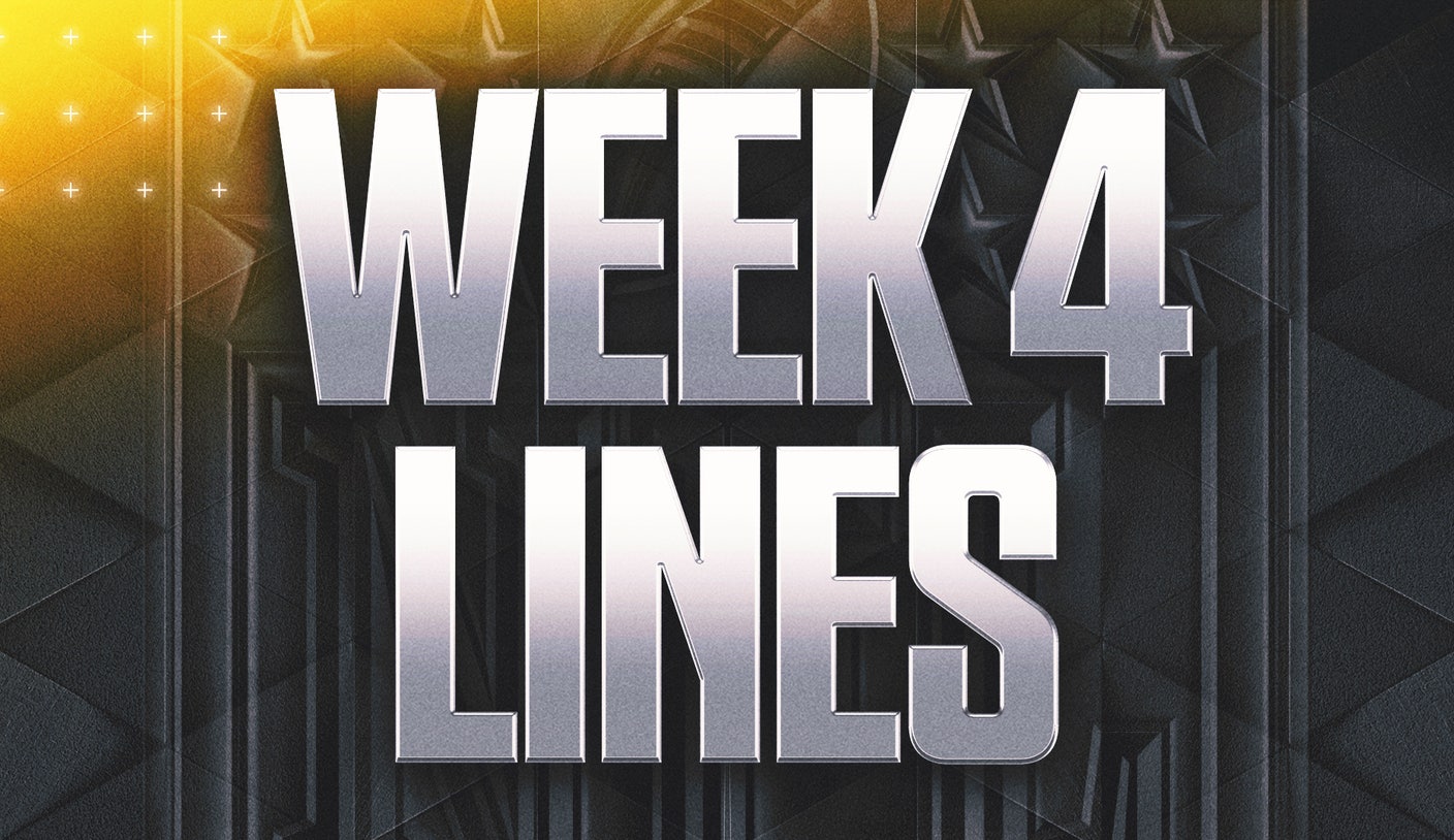 2025 NFL Odds Week 4: Lines, Spreads for all 16 Games