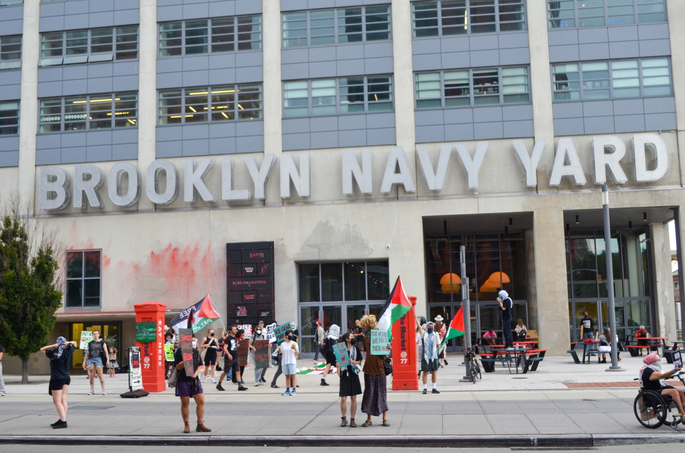 Activists Arrested at Brooklyn Navy Yard in Protest Against Israeli Military Ties 