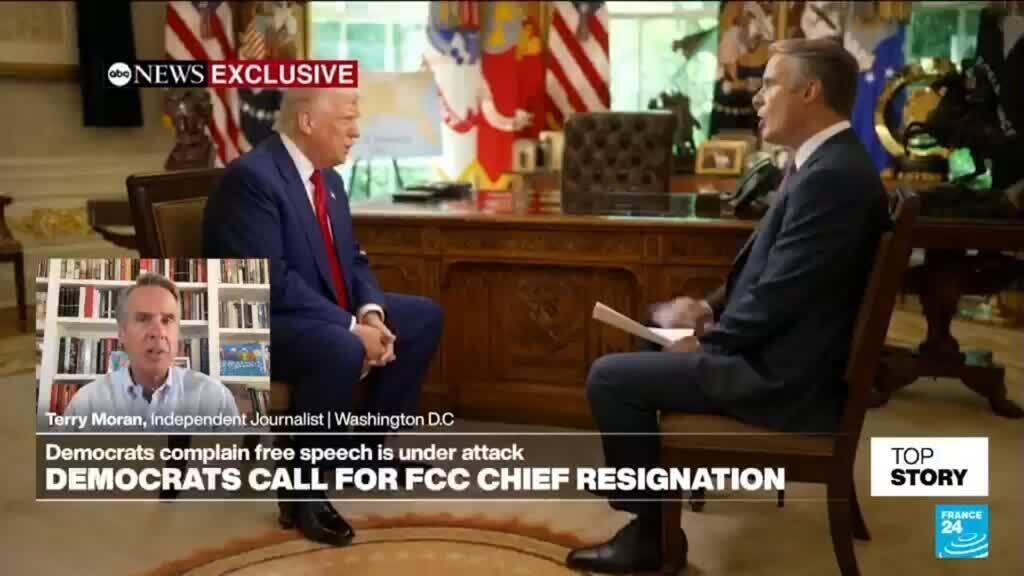 'Stunned but not shocked': Terry Moran on US media caving to weaponised FCC & 'petty autocrat' Trump