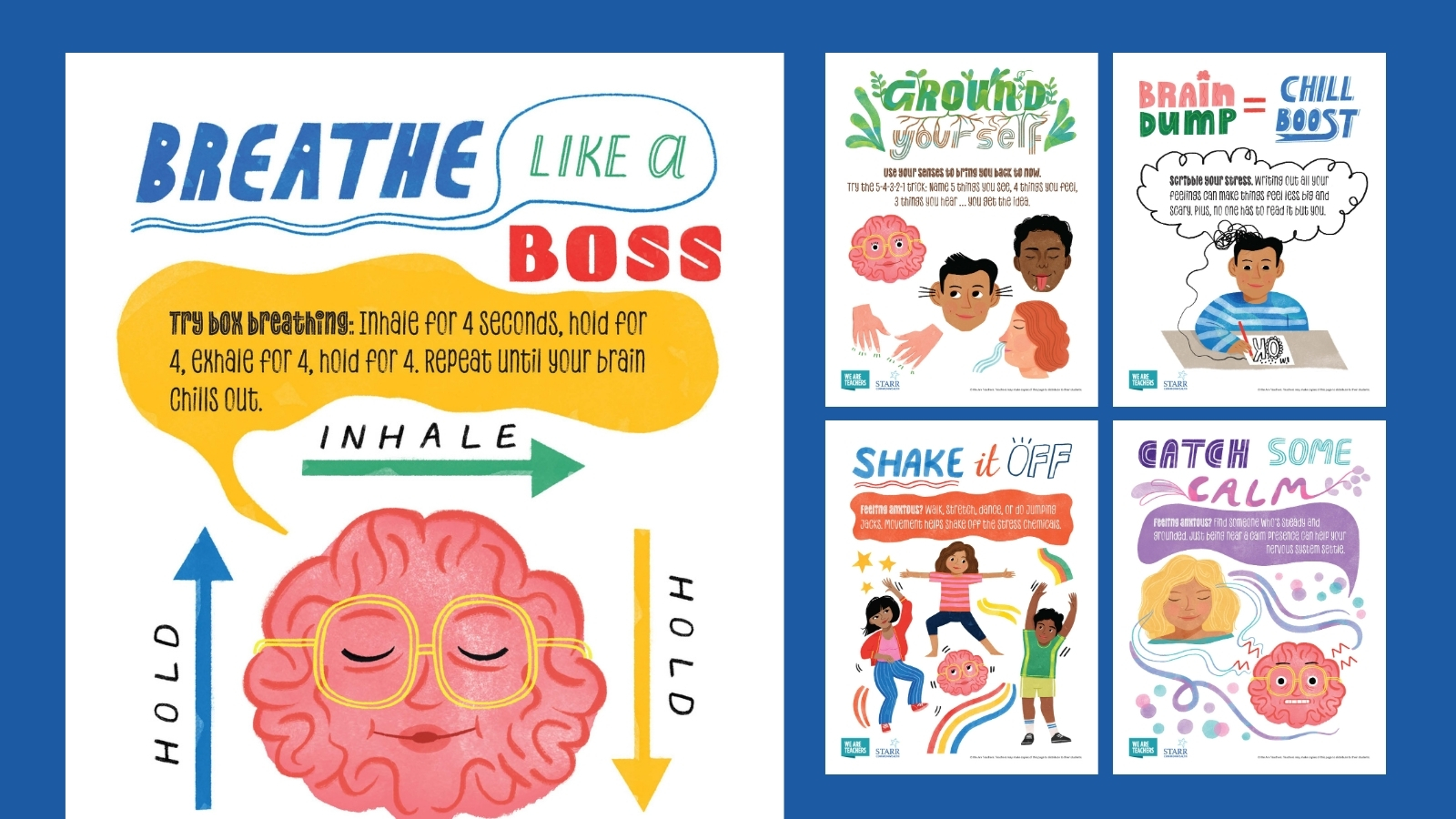 Free Classroom Posters To Help Students Manage Stress