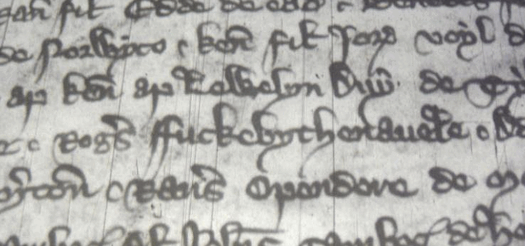 The Earliest Known Appearance of the F-Word (1310)