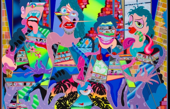 Juxtapoz Magazine – Erik Parker Has the “Ice Breaker”