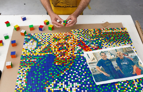 Juxtapoz Magazine – Triple Trouble: Shepard Fairey, Damien Hirst and Invader @ Newport Street Gallery, London