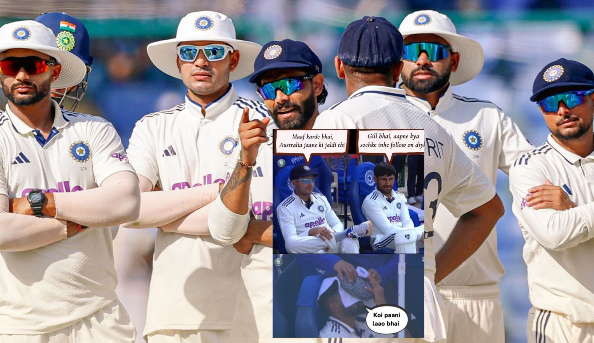 When you make a captain who only knows how to do Yes sir infront of coach