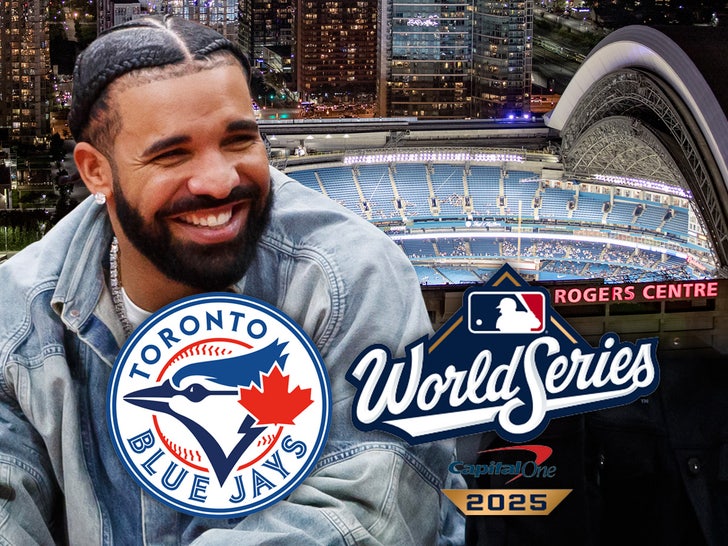 Drake Attends Dodgers Vs Blue Jays World Series Game 1