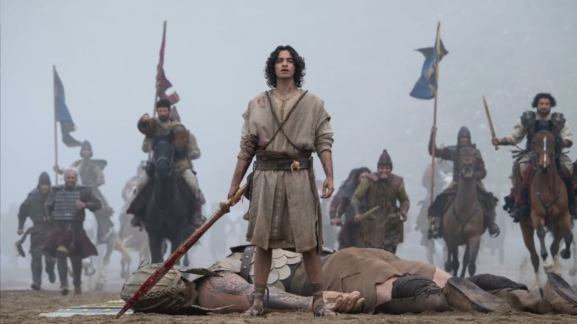 What does David’s entry into Gibeah signify?