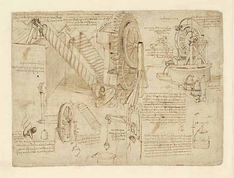 A Complete Digitization of Leonardo Da Vinci’s Codex Atlanticus, the Largest Collection of His Drawings & Writings