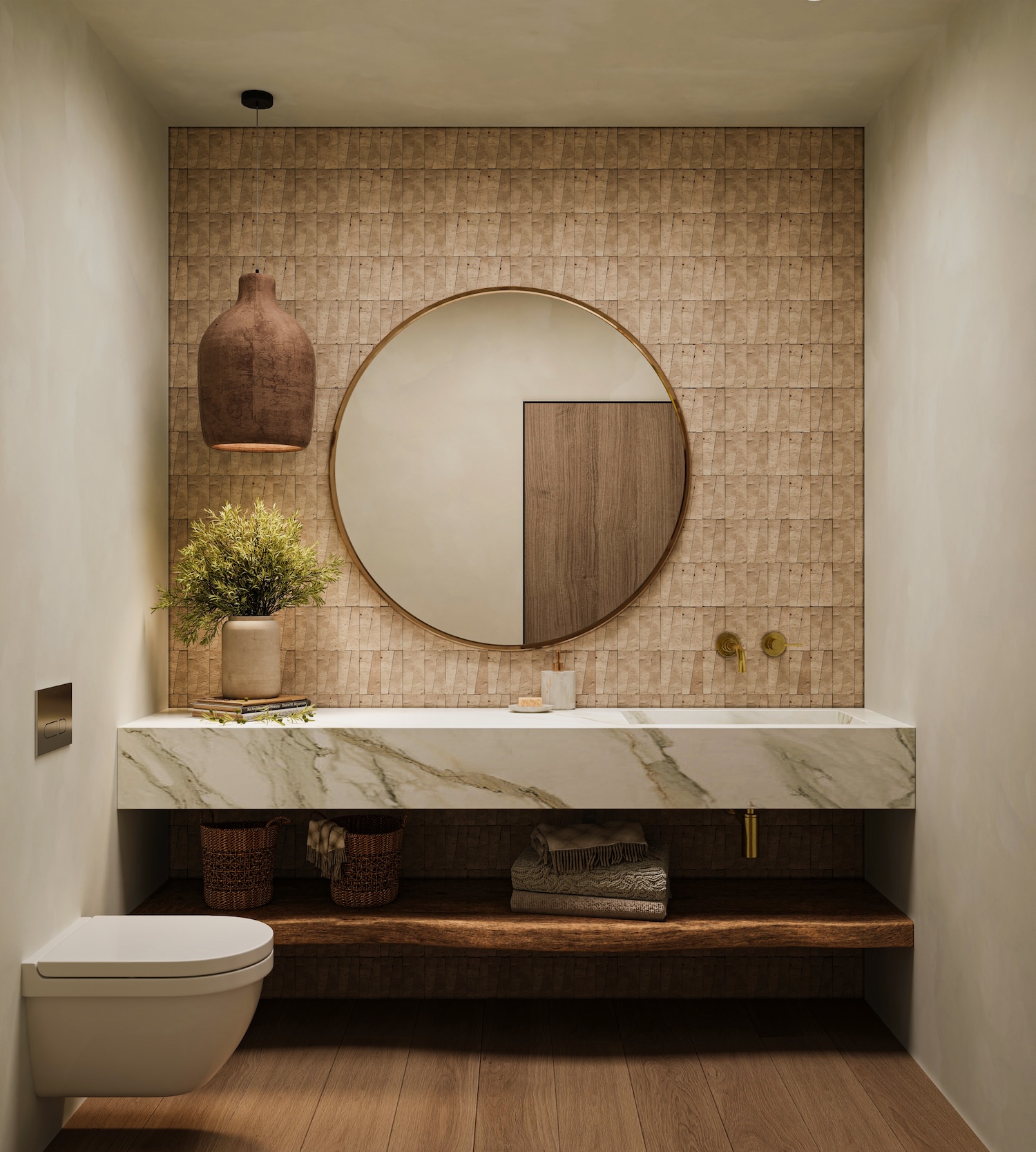 Luxury Materials in Tiny Spaces