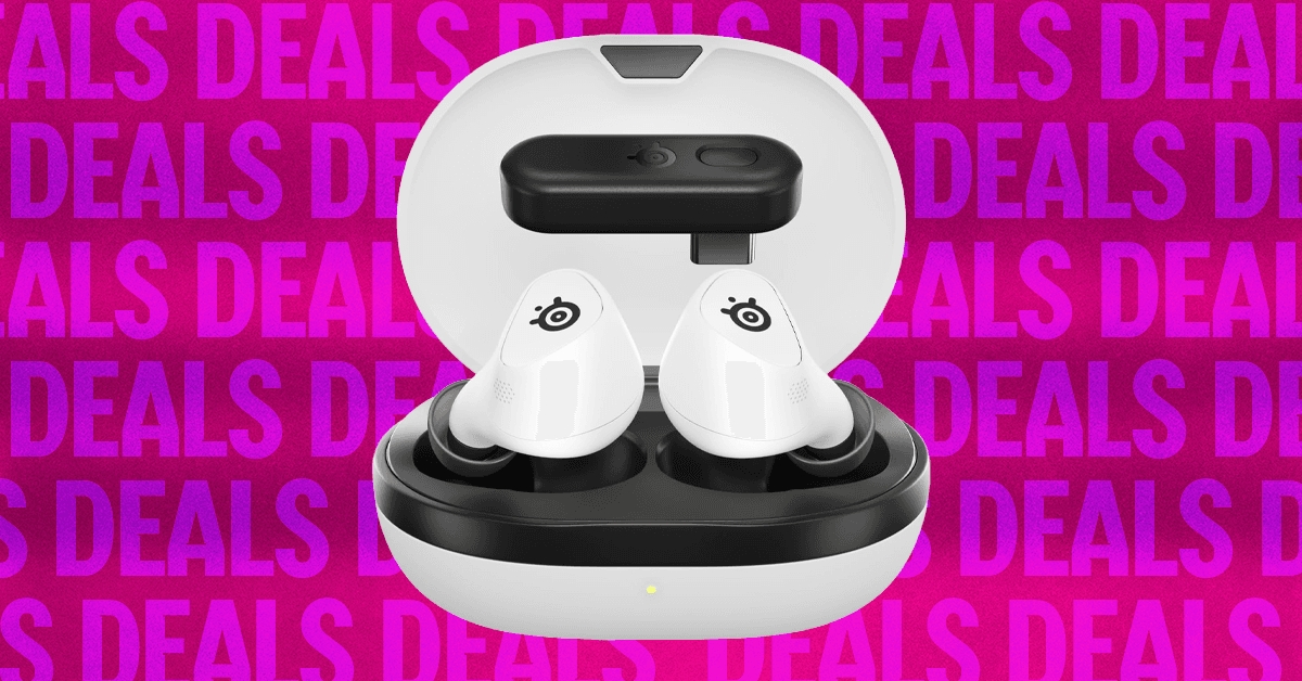 These SteelSeries Earbuds Are Great for Gaming and Are 35% Off Right Now