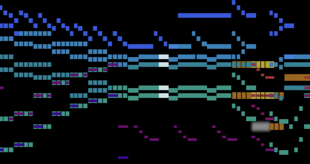 See Beethoven’s Entire 9th Symphony Visualized in Colorful Animations
