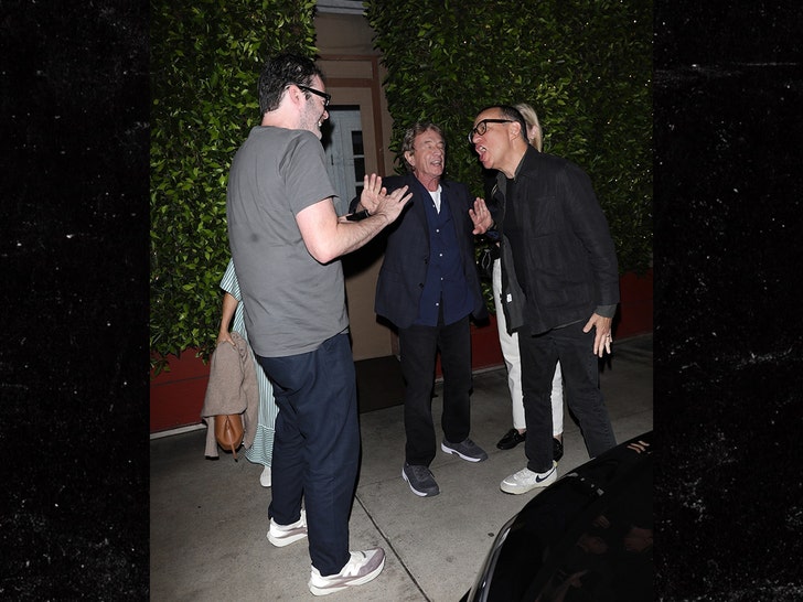 Fred Armisen and Bill Hader Seen Play-Fighting on Santa Monica Street