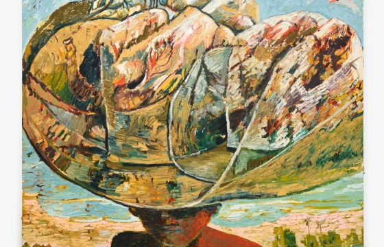 Juxtapoz Magazine – Ken Taylor Reynaga “Golden Hills” @ Shrine, NYC