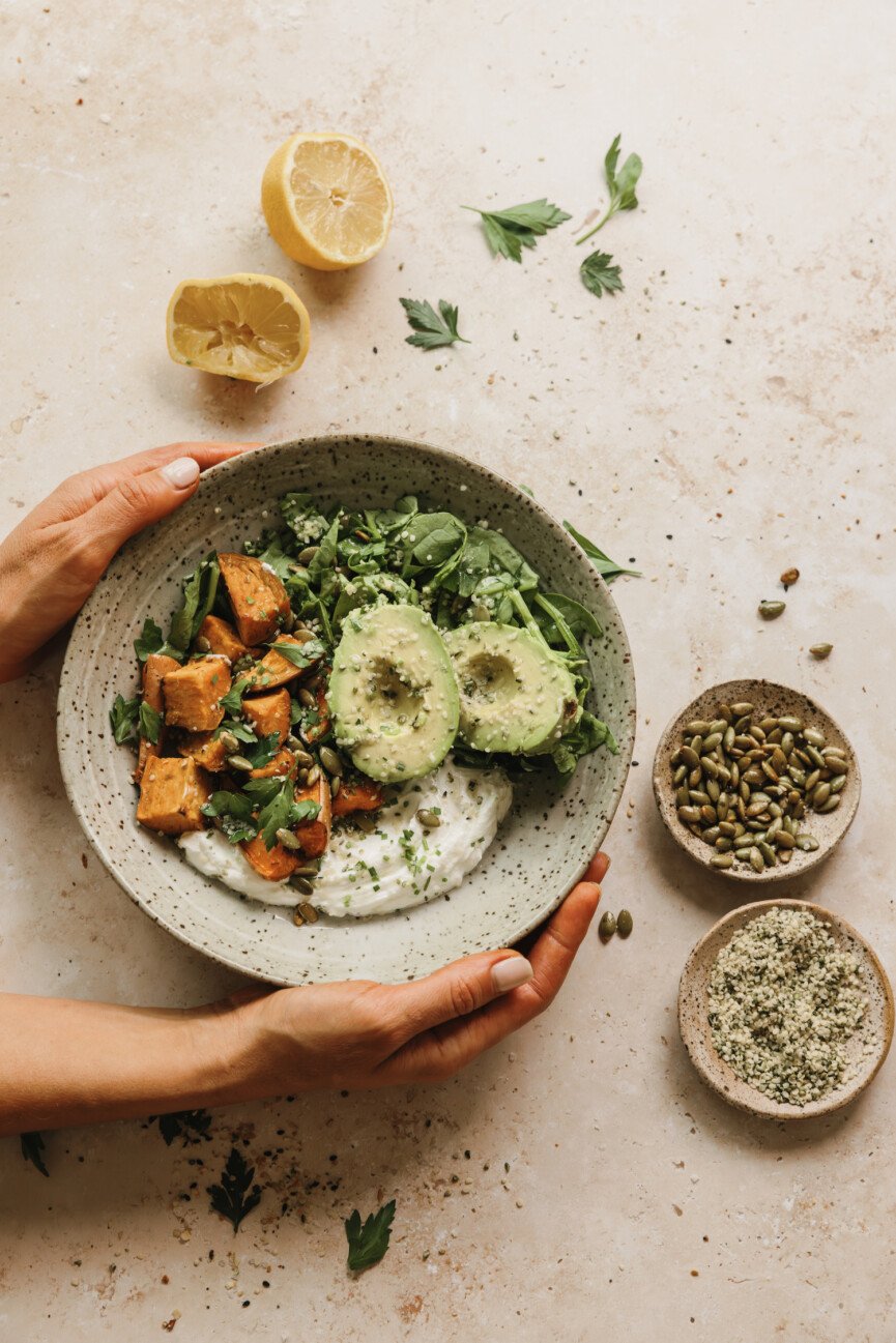 Savory Yogurt Breakfast Bowl (High-Protein & Gut-Healthy)