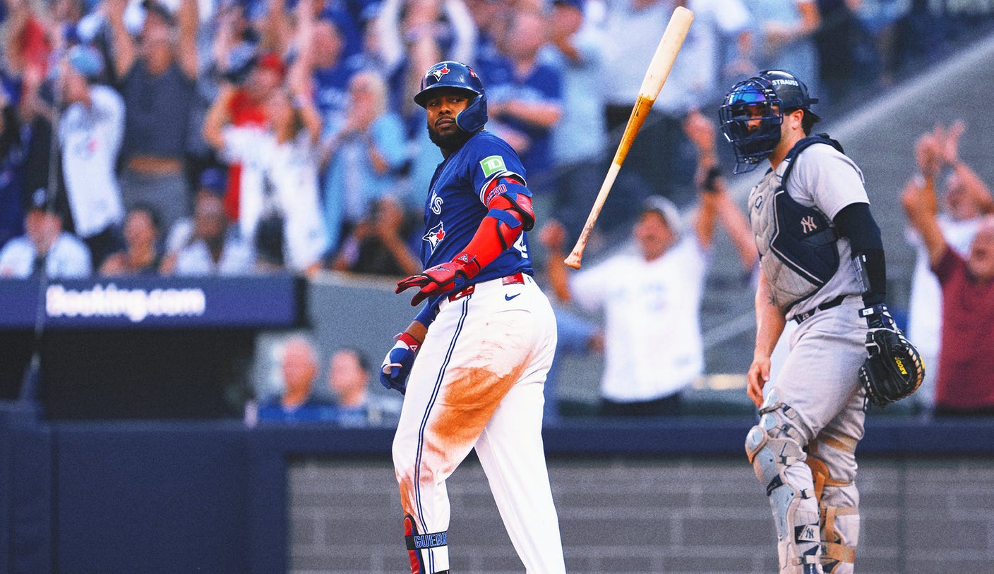 Trey Yesavage, Vladimir Guerrero Jr. Power Blue Jays’ Huge Lead vs. Yankees