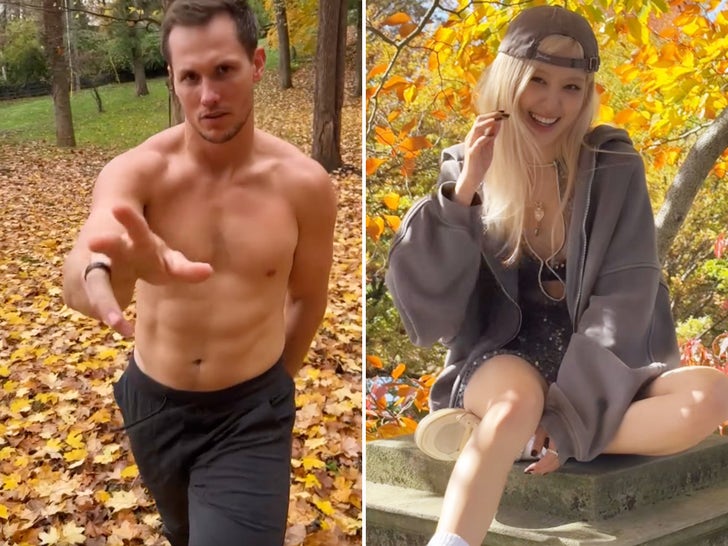 Celebs Feelin’ Fall Foliage … Don’t Stop Beleafing!