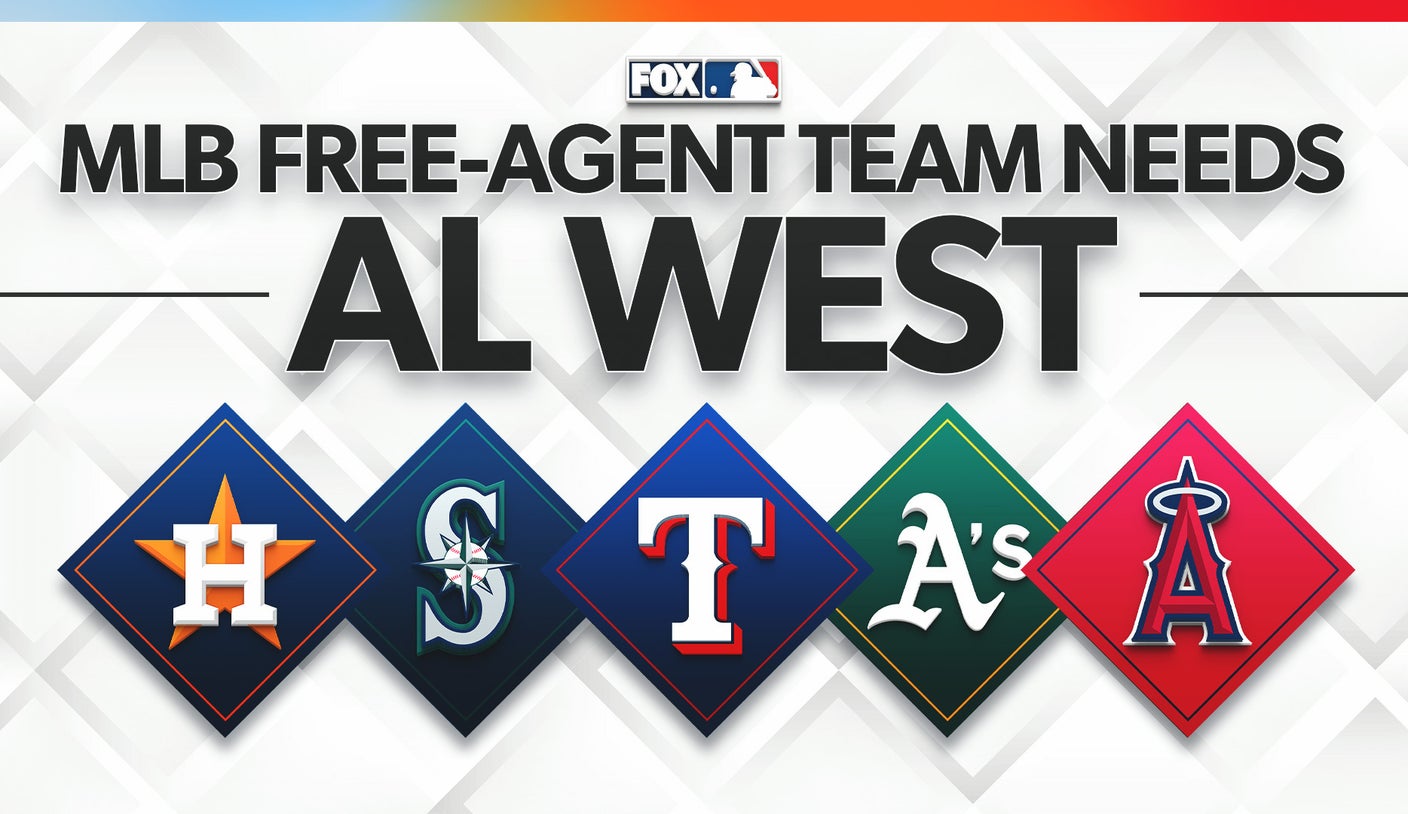 MLB Free Agency: Biggest Needs for Mariners, Astros, Rangers, Athletics, Angels