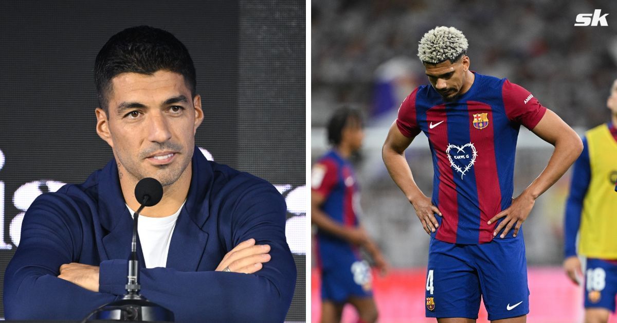 “People have no memory” – Luis Suarez reveals what he has told Ronald Araujo about Barcelona fans 