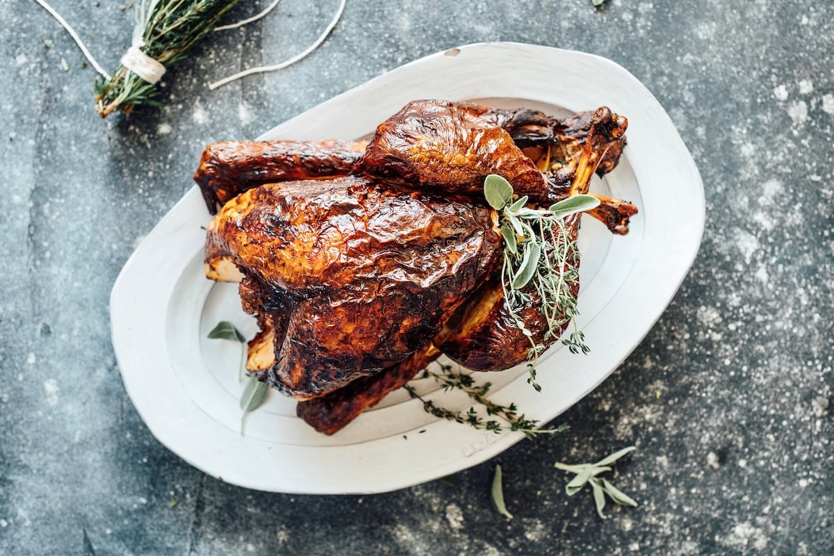 The Perfect Brined Roast Turkey Recipe