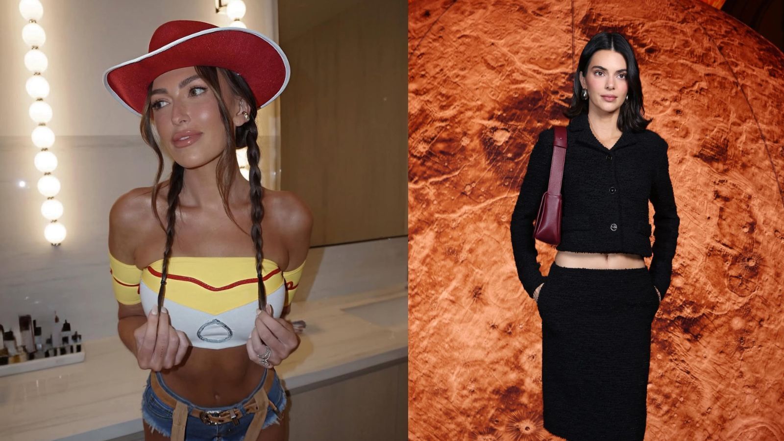 Wayne Gretzky’s daughter Paulina turns heads in Toy Story costume as Kendall Jenner faces backlash over controversial Halloween getup