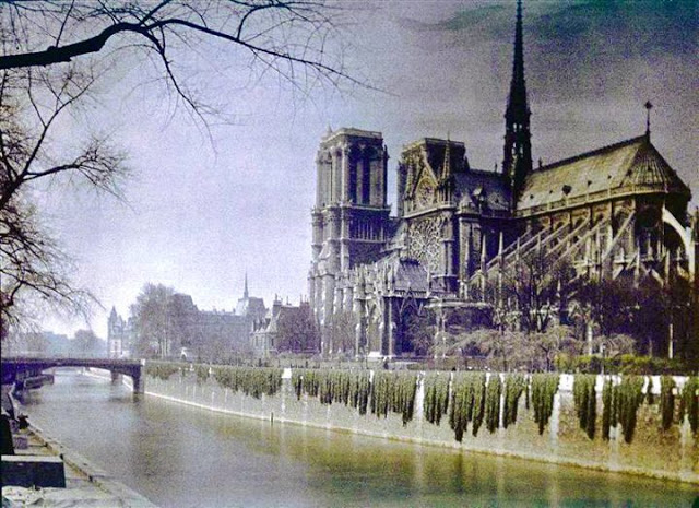 Beautiful, Color Photographs of Paris Taken a Century Ago—at the Beginning of World War I & the End of La Belle Époque