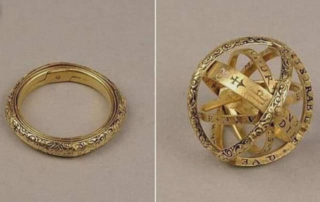 A 400-Year-Old Ring that Unfolds to Track the Movements of the Heavens