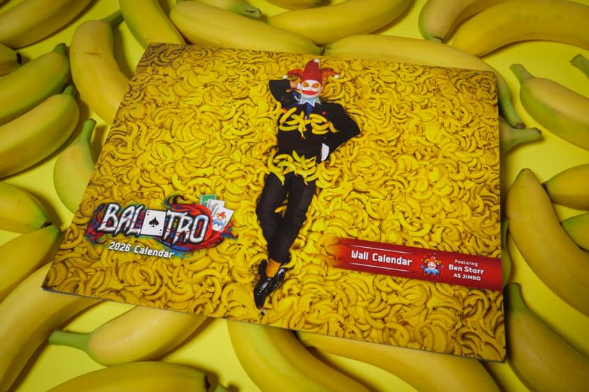 This Balatro charity wall calendar is exactly the energy I need going into 2026