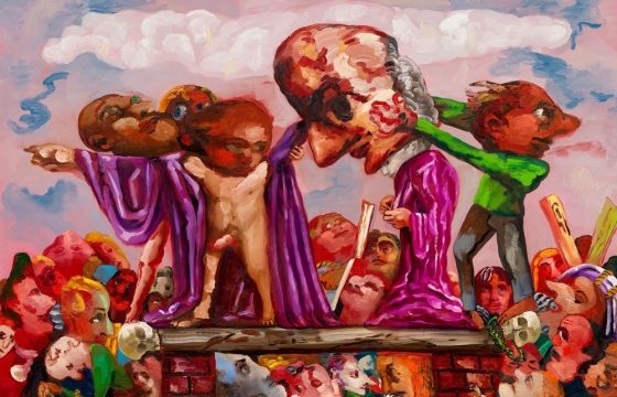 Juxtapoz Magazine – Dana Schutz: One Big Animal @ Thomas Dane Gallery, London