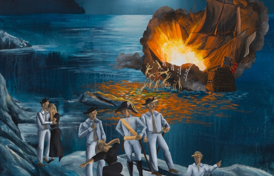 Juxtapoz Magazine – Umar Rashid: The Epoch of Totalitarianism, Part 3 @ Tiwani Contemporary, London