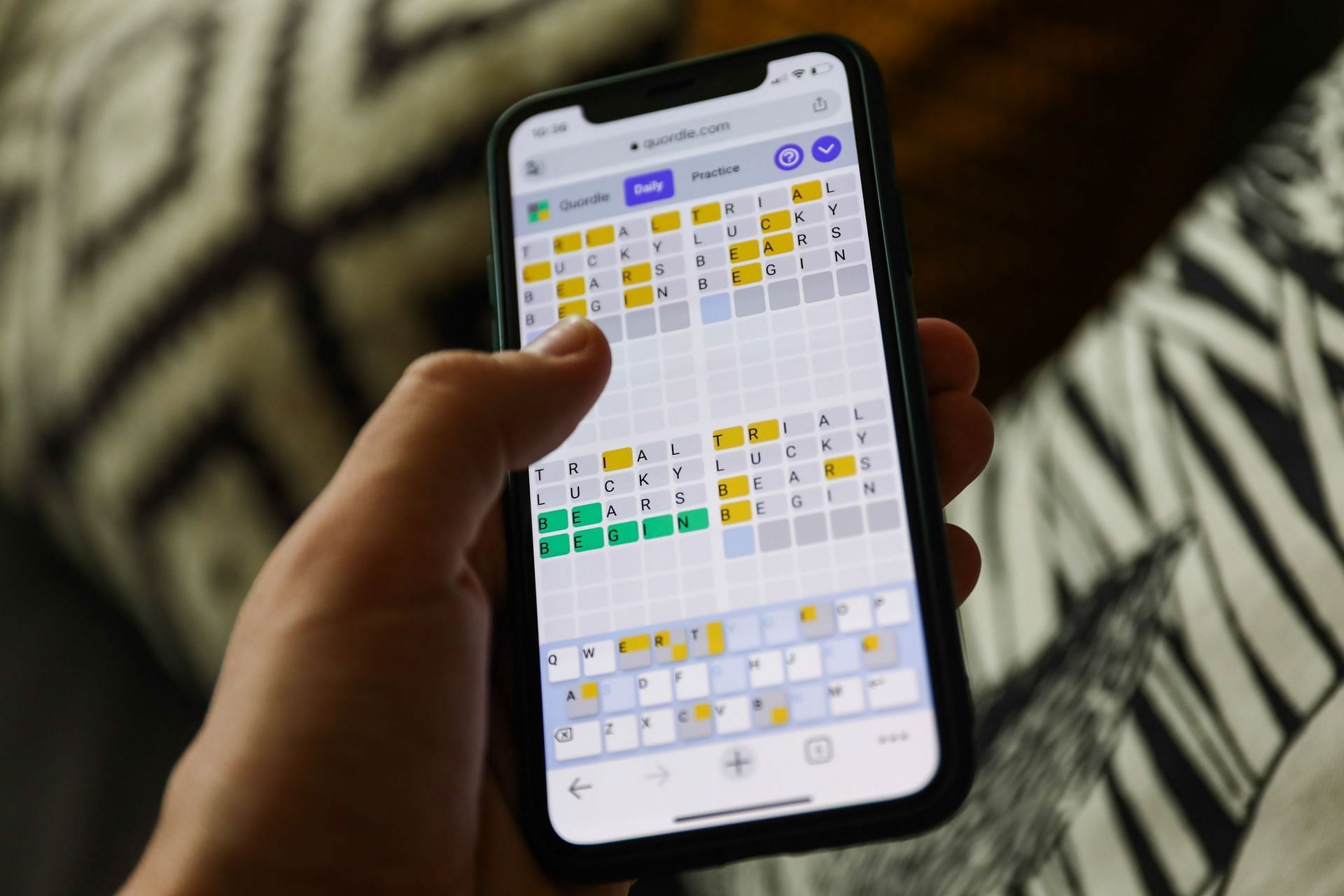 Today’s Quordle Answers and Hints for December 09, 2025